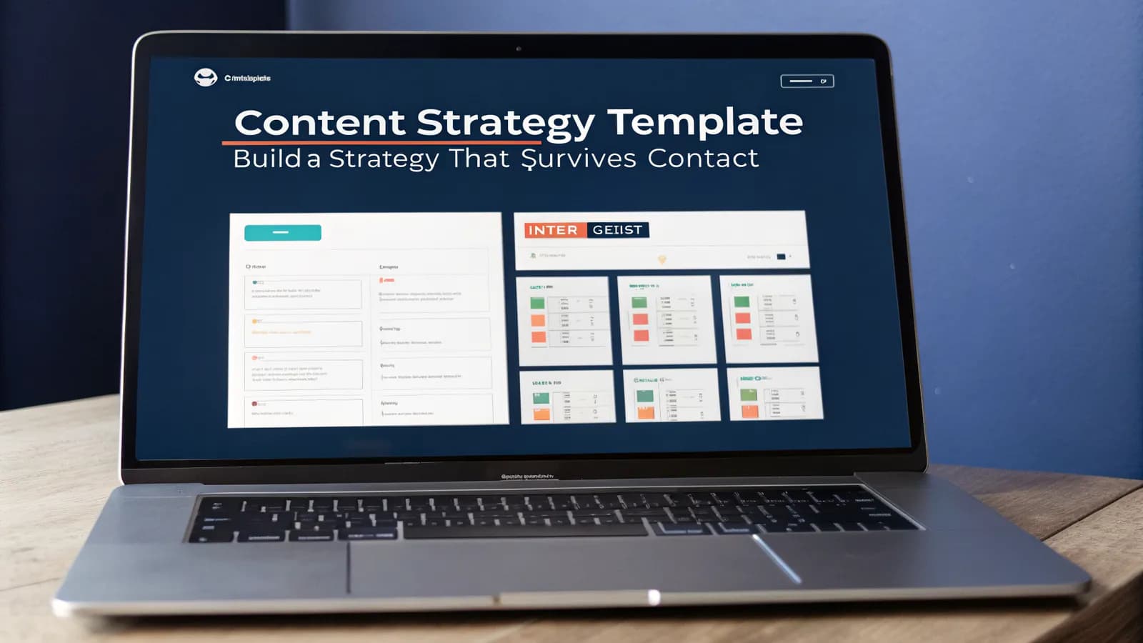 Content Strategy Template 2026 — 10-section fill-in template for audience, pillars, AI-search targets and quarterly review