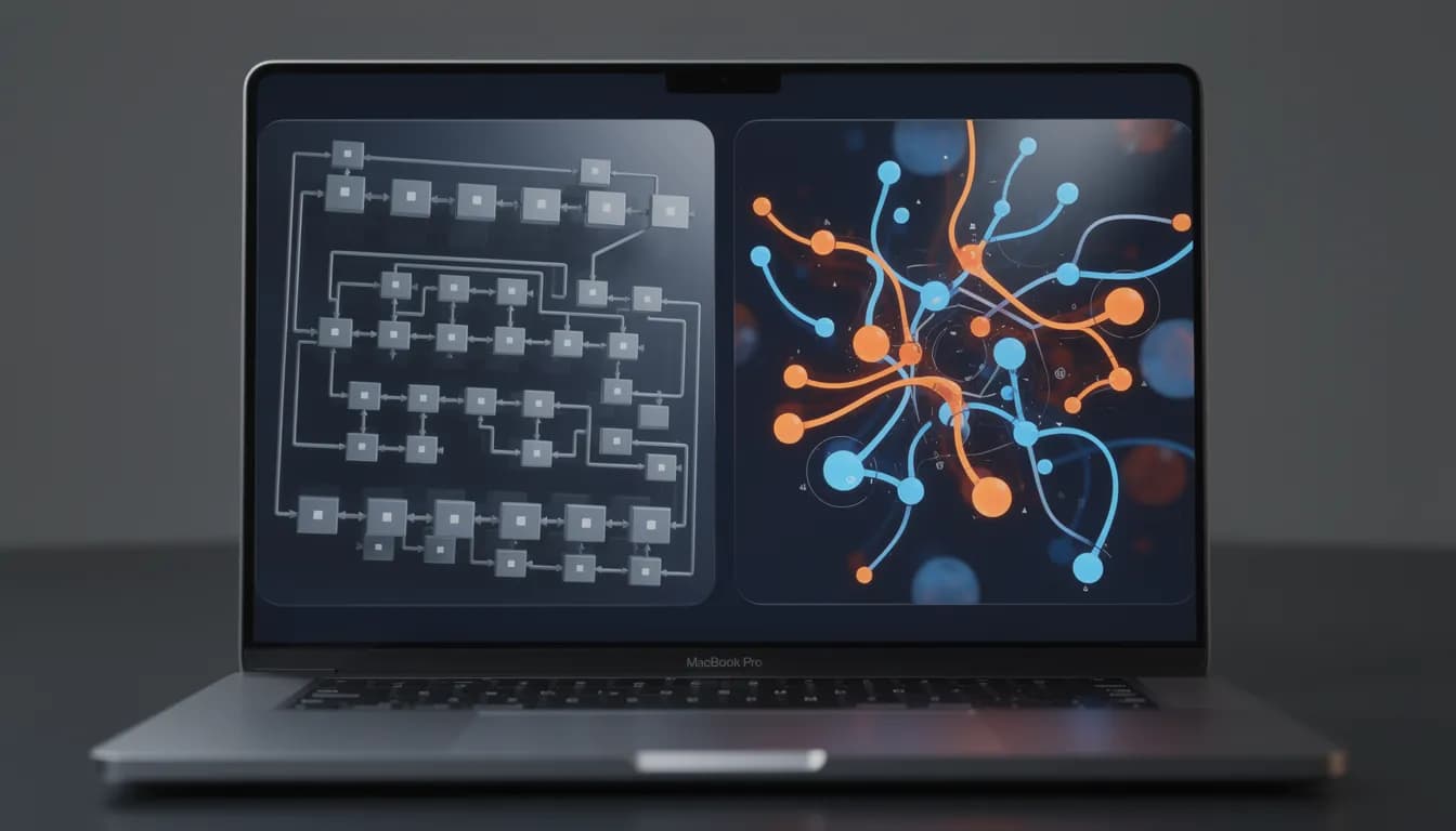 RPA vs Agentic AI for Marketing Operations 2026 — rules vs reasoning comparison hero